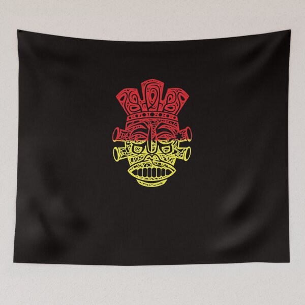 Item preview, Aboriginal Art Mask designed and sold by PrintBrint.