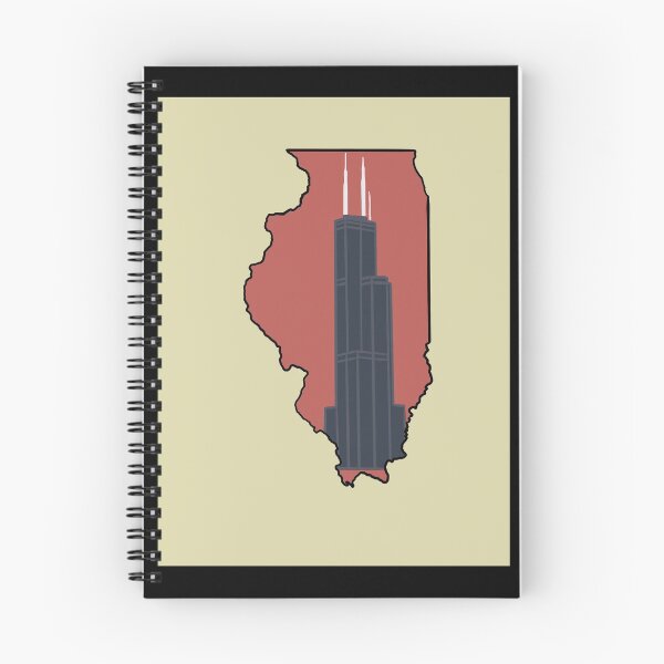 Item preview, Willis Tower Illinois Map designed and sold by designsby-zach.