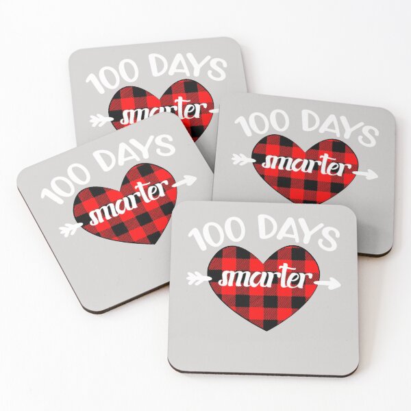Artikelvorschau, Red Plaid 100 Tage schlauer Lustiger 100. Schultag entworfen und verkauft von GINIART.