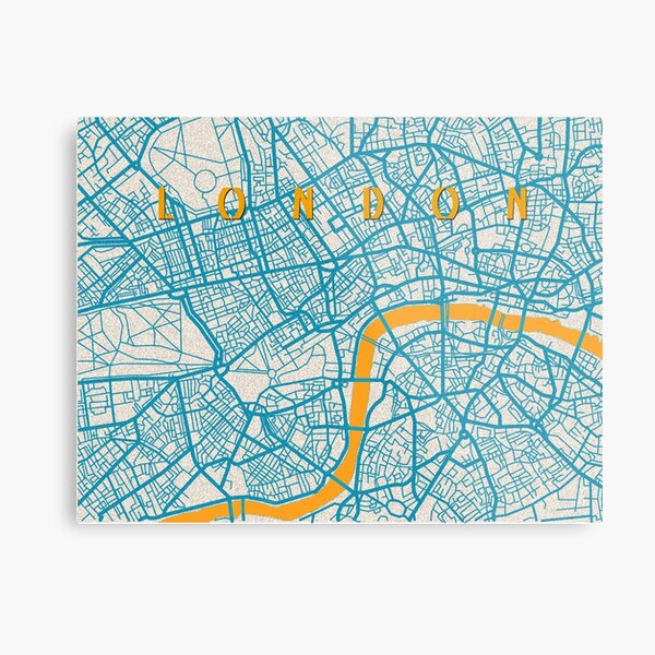 London Metal Print