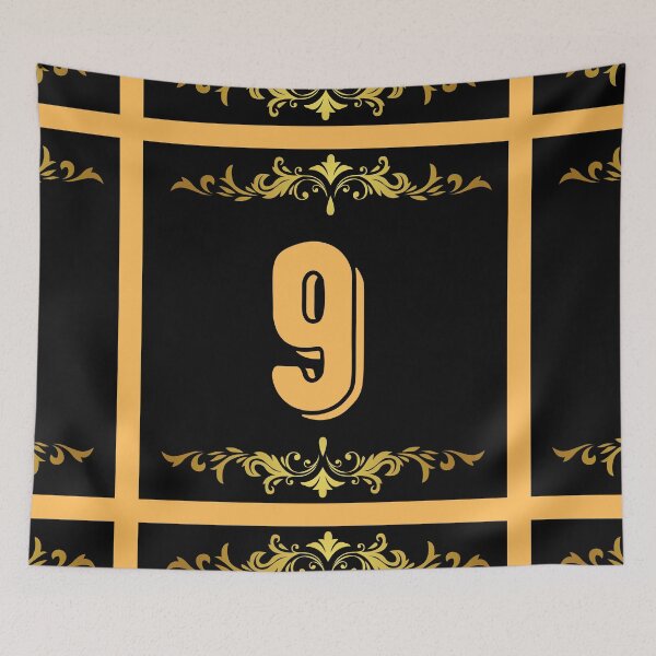 Item preview, Number 9 designed and sold by HappinessWorld.