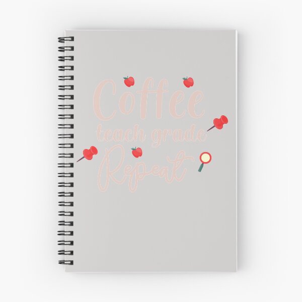 Item preview, Coffee Teach Grade Repeat Funny Teachers Life Gifts designed and sold by GINIART.