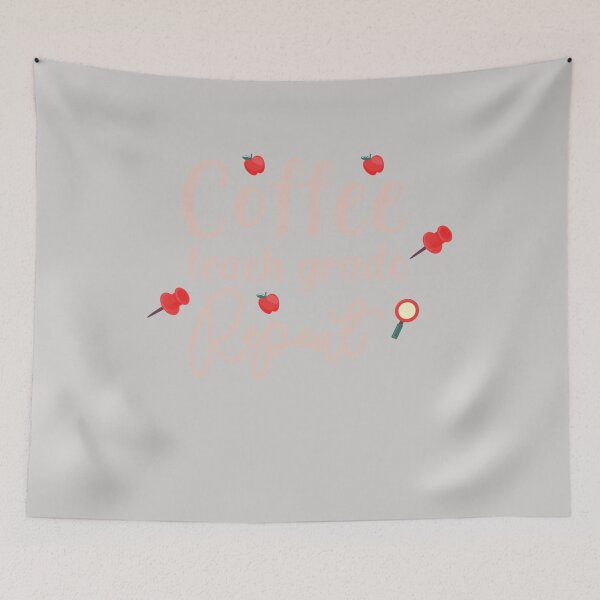 Item preview, Coffee Teach Grade Repeat Funny Teachers Life Gifts designed and sold by GINIART.