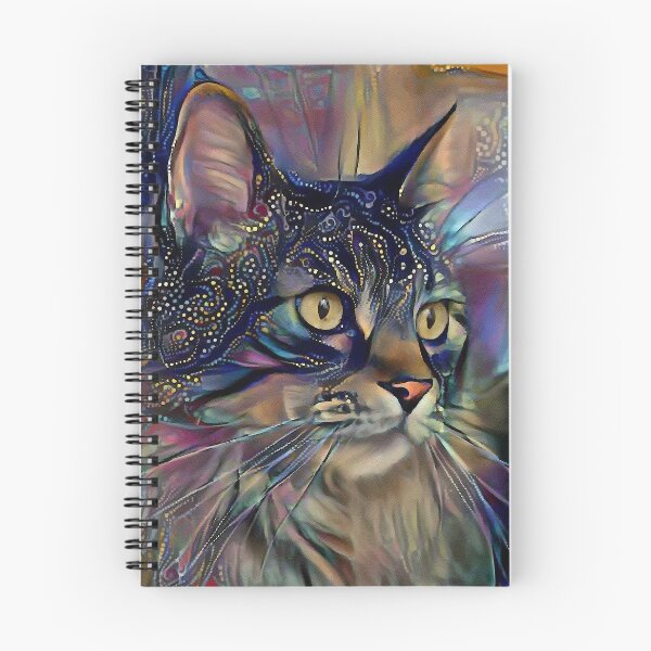 Item preview, Artemise, cat, chat, gato, kitten, lea roche paintings designed and sold by L. ROCHE.