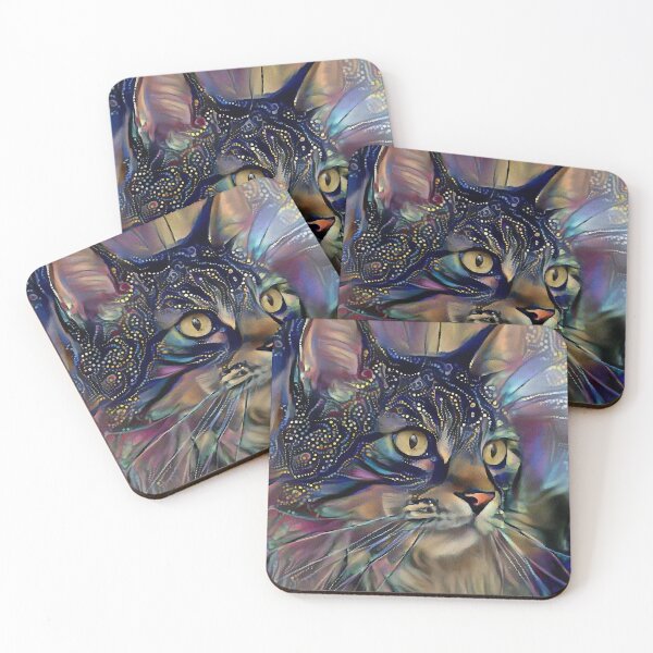 Item preview, Artemise, cat, chat, gato, kitten, lea roche paintings designed and sold by L. ROCHE.