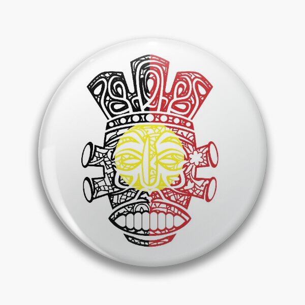 Item preview, Aboriginal Art Flag Mask designed and sold by PrintBrint.