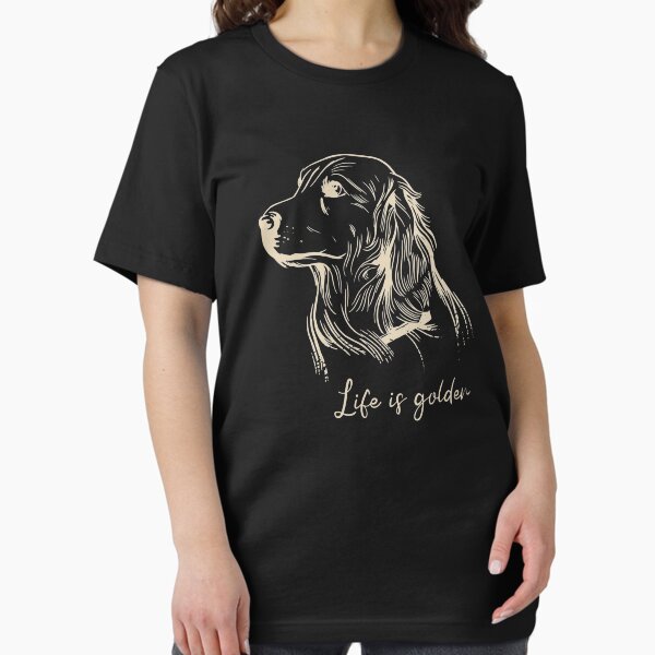 Artikel-Vorschau von Golden Retriever Geschenke für Frauen, Männer und Kinder Das Leben ist golden, designt und verkauft von BatholomewMat.