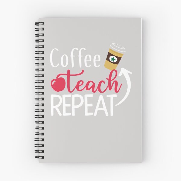 Item preview, Coffee Teach Repeat Funny Teachers Life Gifts designed and sold by GINIART.