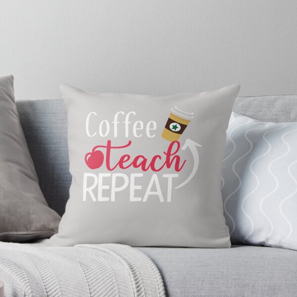 Item preview, Coffee Teach Repeat Funny Teachers Life Gifts designed and sold by GINIART.