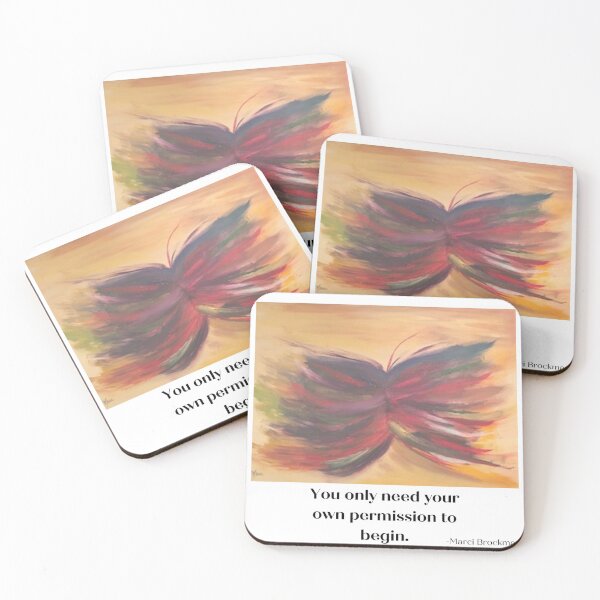 Item preview, You Only Need Your Own Permission to Begin designed and sold by Marci Brockmann.