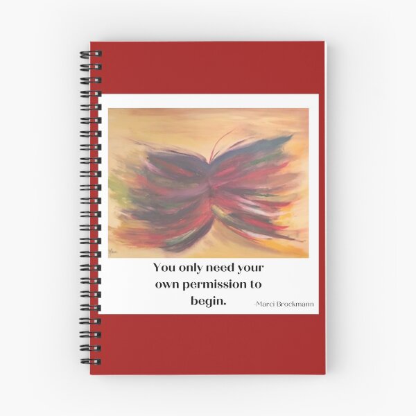 Item preview, You Only Need Your Own Permission to Begin designed and sold by Marci Brockmann.