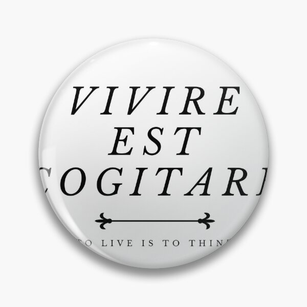 Item preview, Vivire Est Cogitare - To Live is to Think designed and sold by tommieray.