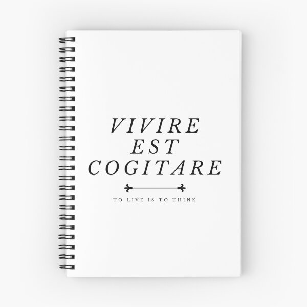 Item preview, Vivire Est Cogitare - To Live is to Think designed and sold by tommieray.