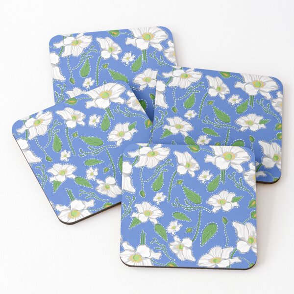 Item preview, Japanese Anemone (Blue)  designed and sold by DukaDevi.