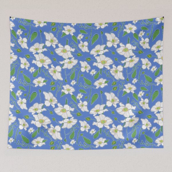 Item preview, Japanese Anemone (Blue)  designed and sold by DukaDevi.