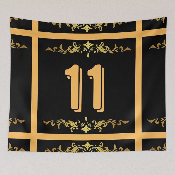 Item preview, Number 11 designed and sold by HappinessWorld.