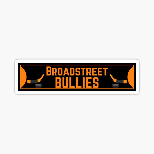 Broad Street Bullies Vinyl Sticker 3.25 X 2.75 