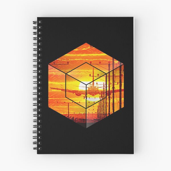 Item preview, It shows a landing plane in sunset design designed and sold by ChristopherIBK.