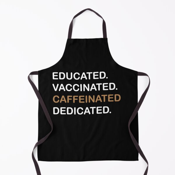 Item preview, Educated Vaccinated Caffeinated Dedicated , Vaccinated AF , Vaccine Shirt, Nurse Shirt, Gift for doctor tee designed and sold by midodesign20.