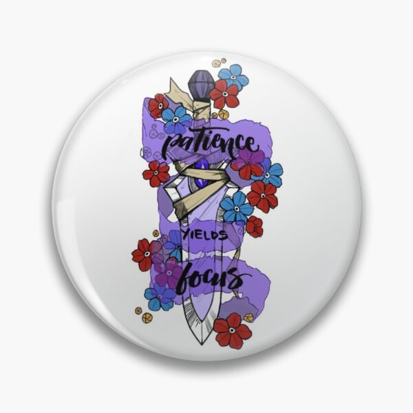 Item preview, Patience Yields Focus designed and sold by SakuAi.