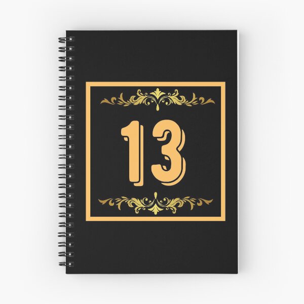 Item preview, Number 13 designed and sold by HappinessWorld.
