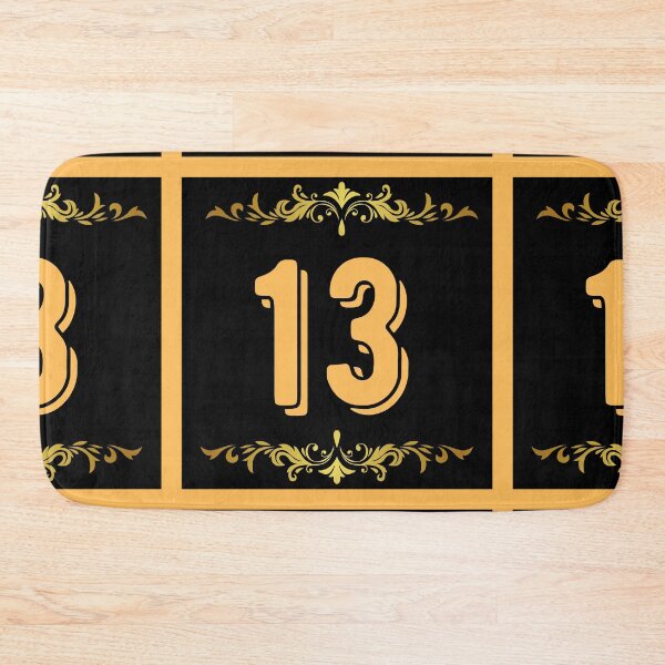 Item preview, Number 13 designed and sold by HappinessWorld.