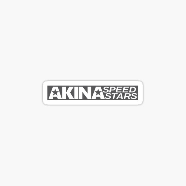 Akina Speed Stars (Initial-D) Sticker – Grafixpressions