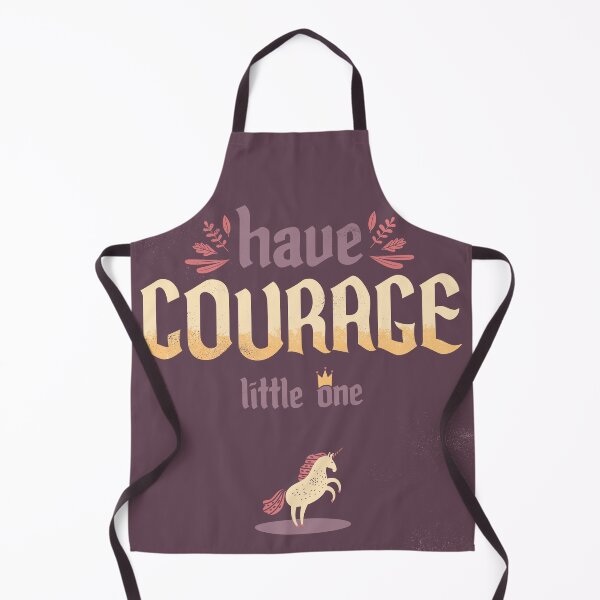 Item preview, Have Courage Little One - Unicorn designed and sold by Cut to the Feeling.