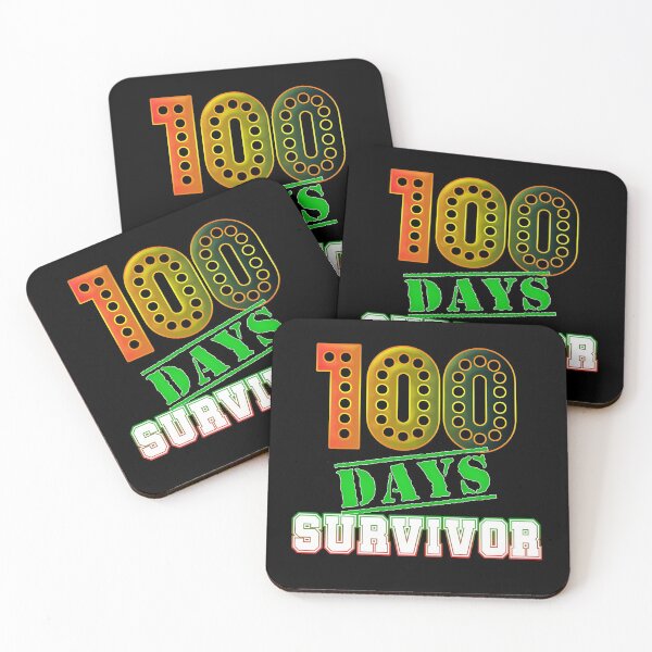 Item preview, 100 Days School Survivor Novelty Funny Teacher Students Gift designed and sold by Nzgiftsandmore.