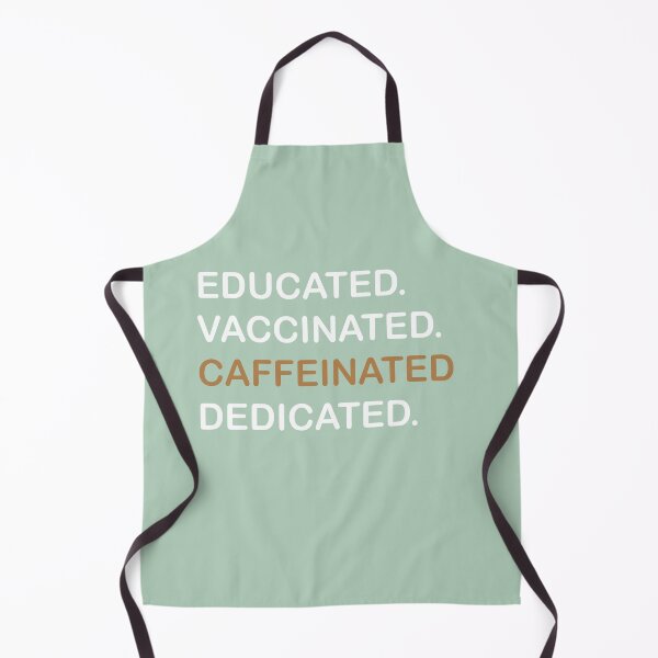 Item preview, Educated Vaccinated Caffeinated Dedicated , Vaccinated AF , Vaccine Shirt, Nurse Shirt, Gift for doctor tee designed and sold by midodesign20.
