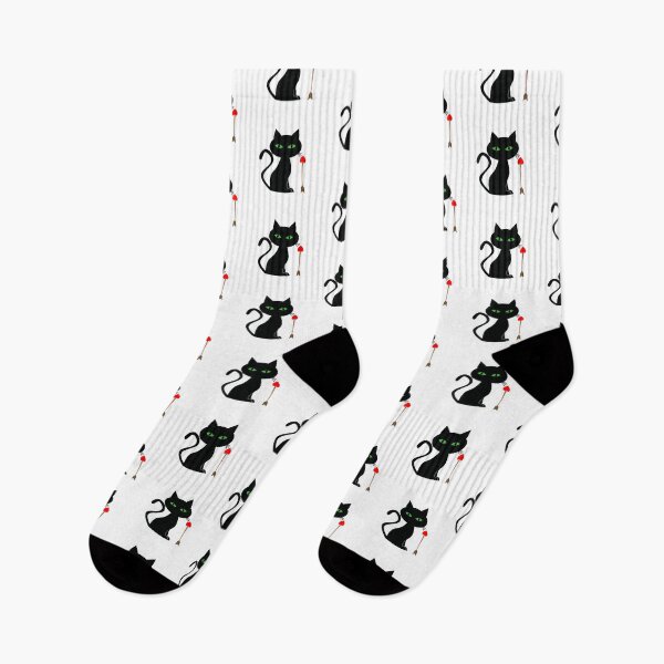 Item preview, Black Cat Cupid designed and sold by WorldPrintTees.