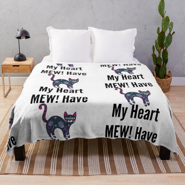 Item preview, Mew Have My Heart designed and sold by WorldPrintTees.