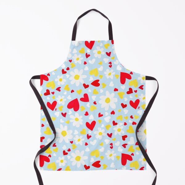 Item preview, Love, Hearts and Daisies pattern - Fiore Cuore Amore designed and sold by NPrintsDesign.