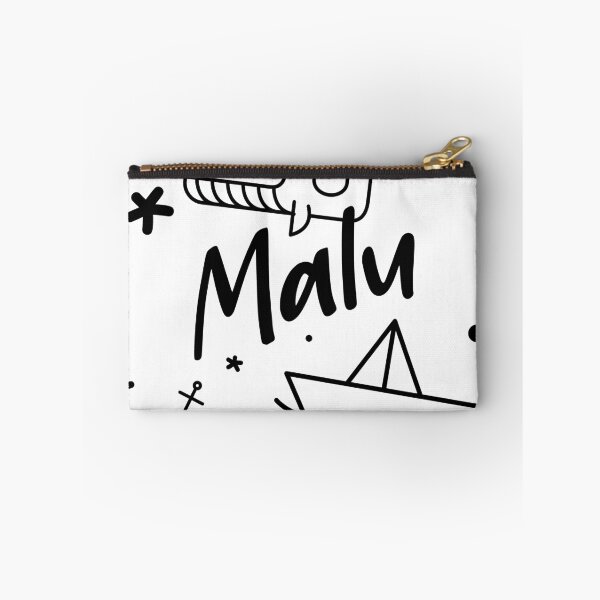 Item preview, Malu - cute name motif with whale, anchor and boat for girls designed and sold by khoaitay-Shirts.