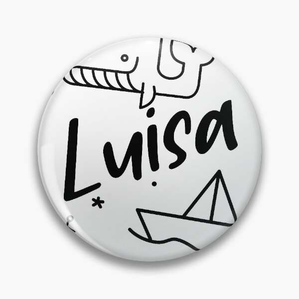 Item preview, Luisa - sweet name motif with whale, anchor and boat for girls designed and sold by khoaitay-Shirts.
