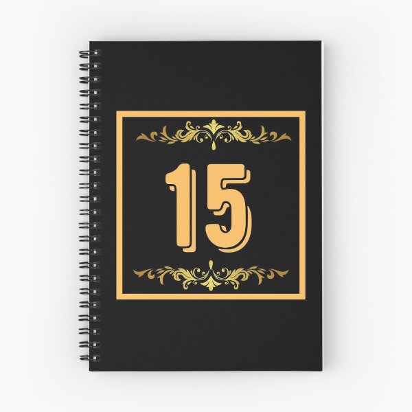 Item preview, Number 15 designed and sold by HappinessWorld.