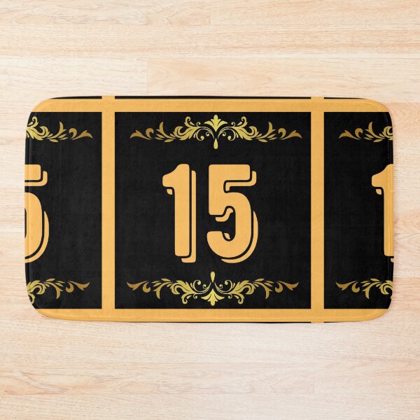 Item preview, Number 15 designed and sold by HappinessWorld.
