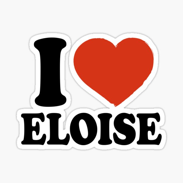 Aperçu de l'œuvre I Love Eloise créée et vendue par Americandude.