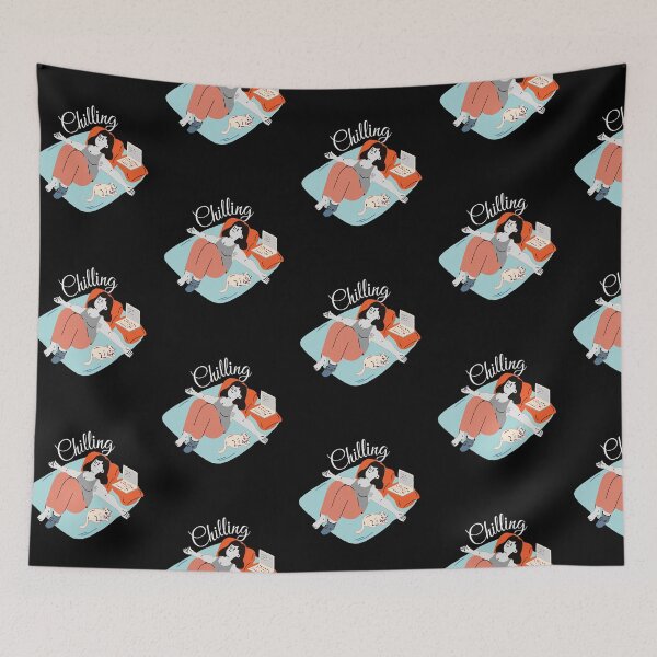 Item preview, Chilling When Home Alone designed and sold by Life Is Beautiful.