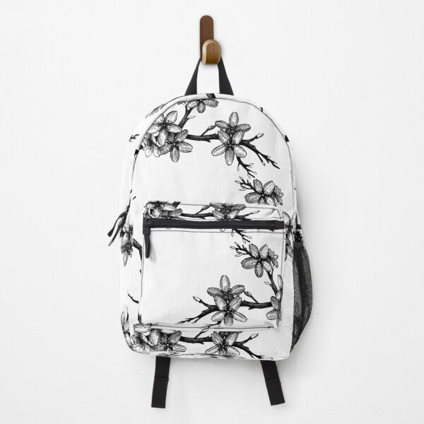 Item preview, Blooming Almond Tree (BW) Pattern designed and sold by Oak Mountain.