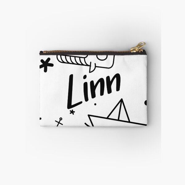 Item preview, Linn - cute name motif with whale, anchor and boat for boys designed and sold by khoaitay-Shirts.