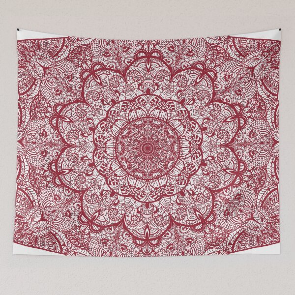 Item preview, Red mandala designed and sold by Heylsa-Land.