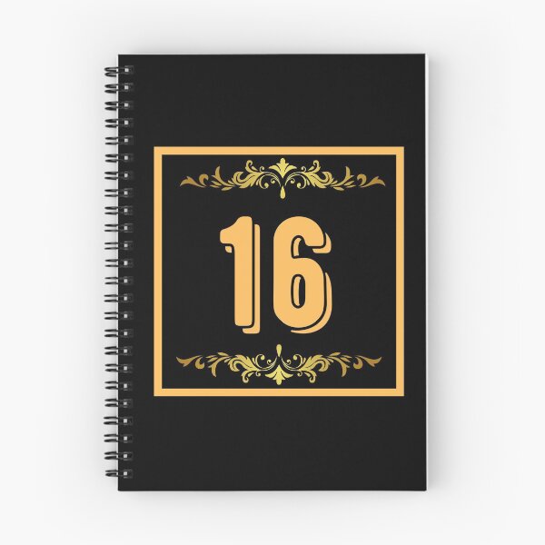 Item preview, Number 16 designed and sold by HappinessWorld.