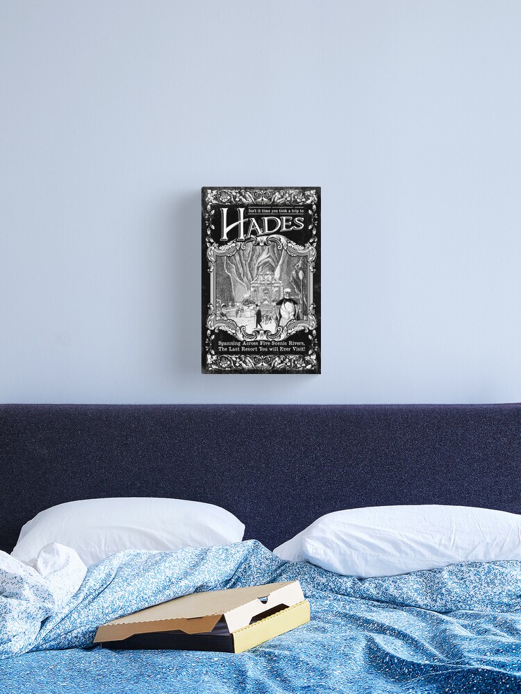 Thumbnail 1 of 3, Canvas Print, A Trip to Hades designed and sold by EgregoreDesign.