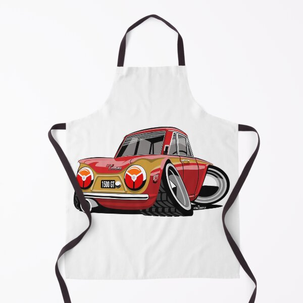 Item preview, Ford Cortina Mark 1 Gold Leaf caricature designed and sold by car2oonz.