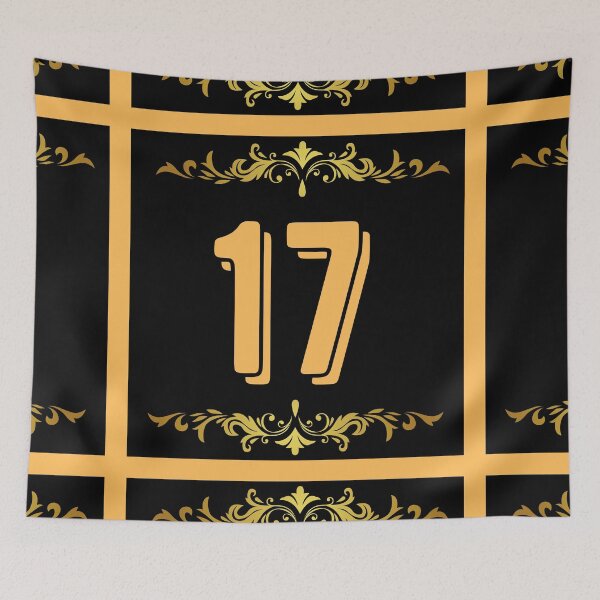 Item preview, Number 17 designed and sold by HappinessWorld.