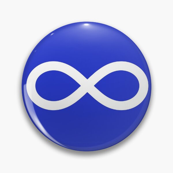 Item preview, Metis Blue flag designed and sold by tony4urban.