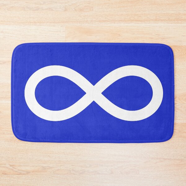 Item preview, Metis Blue flag designed and sold by tony4urban.