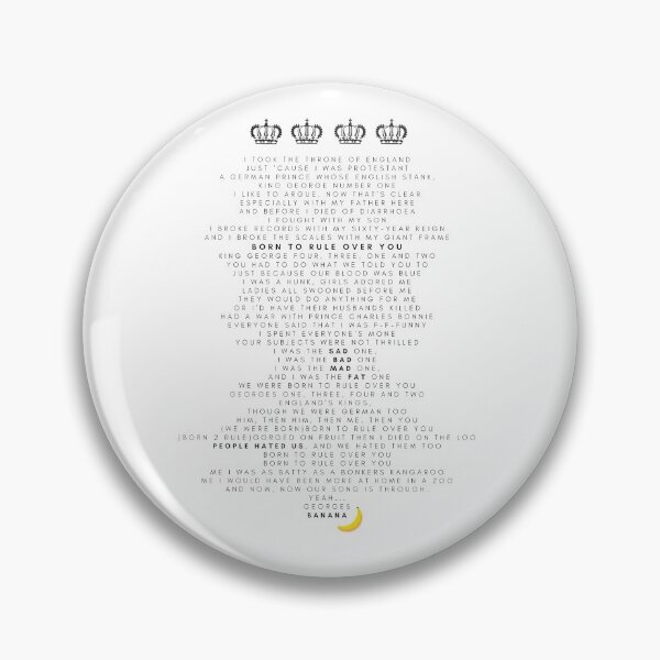 Item preview, 4 Georges | Born to Rule designed and sold by ButterfliesT.