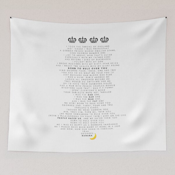 Item preview, 4 Georges | Born to Rule designed and sold by ButterfliesT.